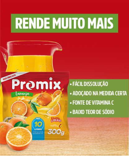 promix rende muito mais